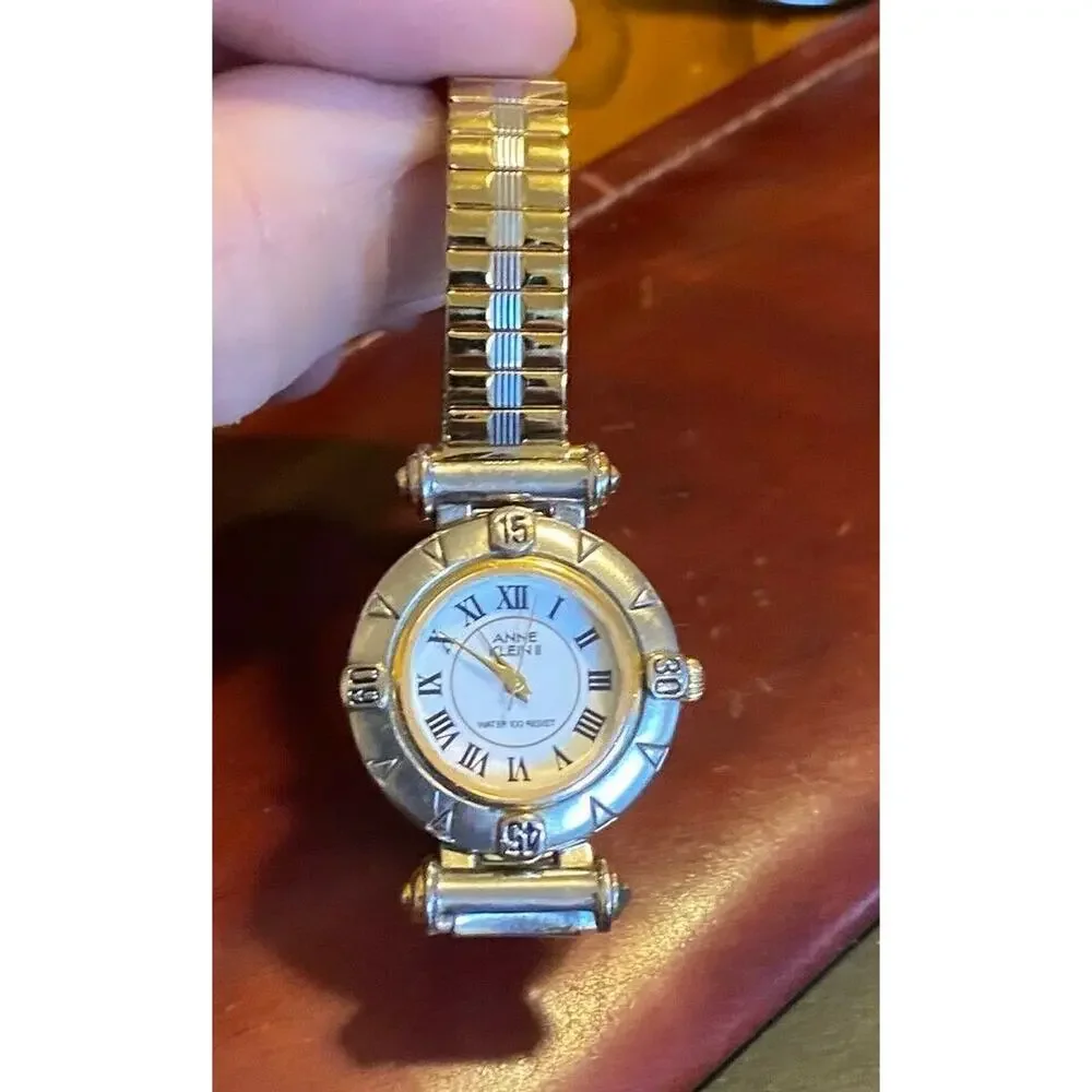 Women's Anne Klein II Watch, Two Tone, WR 100ft, Roman Numerals